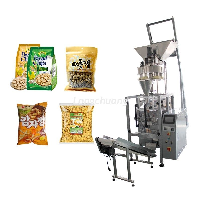 颗粒豆/糖/盐自动包装机，PLC控制，多功能