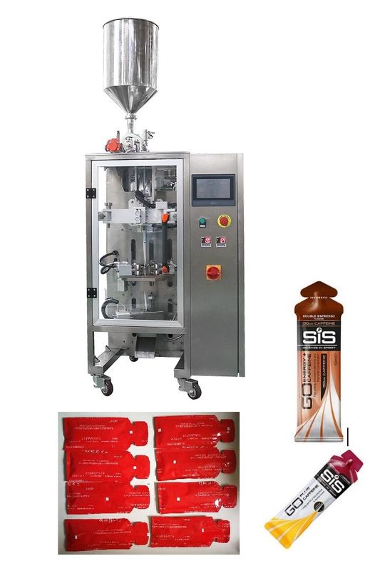 用于Chocolatge果酱/番茄酱/果冻糖果的高速自动垂直液体包装机