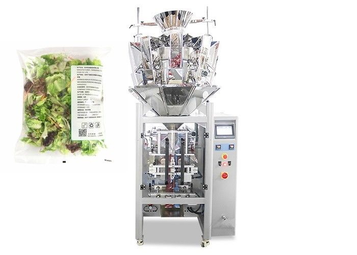 塑料包装材料多用途新鲜蔬菜沙拉包装机