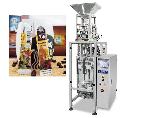 速溶咖啡粉包装机0.04 - 0.09毫米薄膜厚度